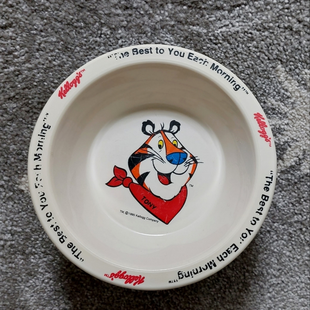 Vintage/ Retro Kellogg's Cereal Bowls - Picture 6 of 11